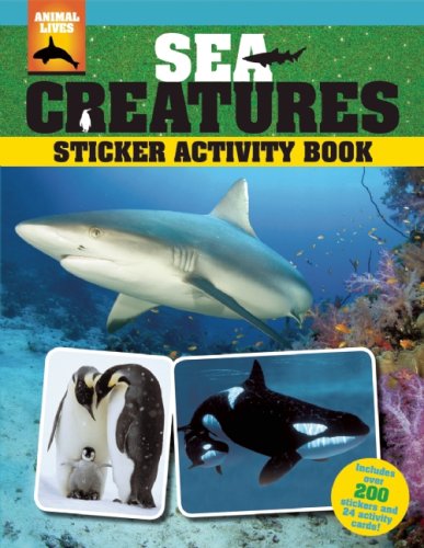 Sea Creatures Sticker Activity Book (Animal Lives)