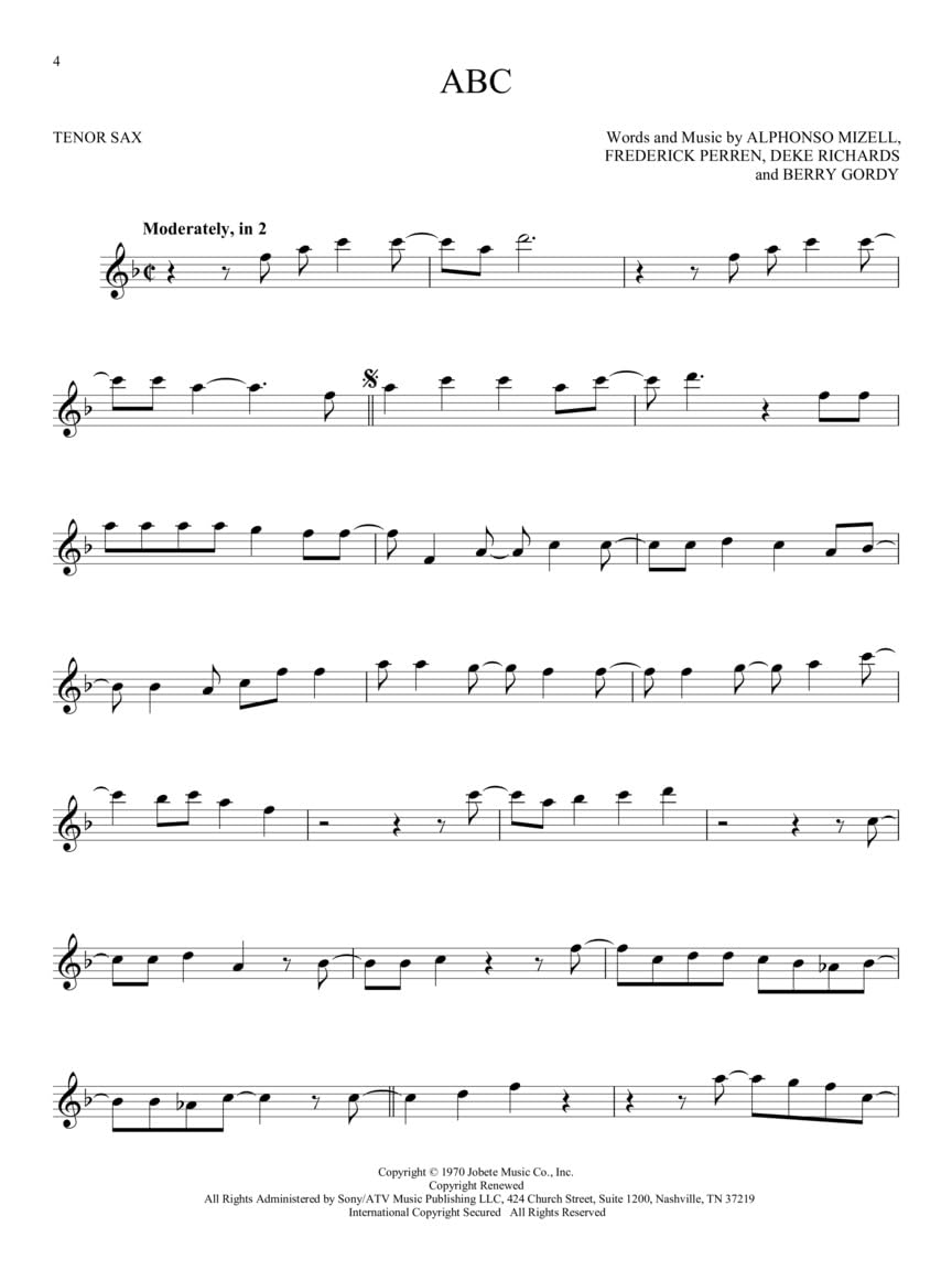 101 Popular Songs: for Tenor Sax