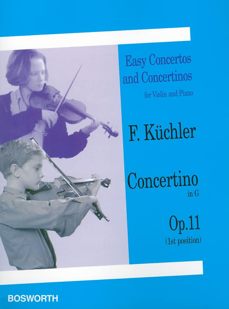 Concertino in G, Op. 11 (1st and 3rd position): Easy Concertos and Concertinos Series for Violin and Piano