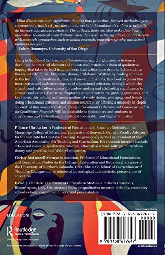 Using Educational Criticism and Connoisseurship for Qualitative Research