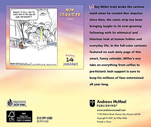 Non Sequitur 2022 Day-to-Day Calendar