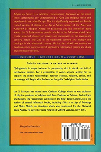 Religion and Science (Gifford Lectures Series)
