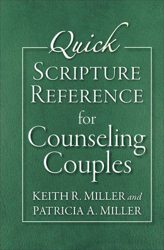 Quick Scripture Reference for Counseling Couples