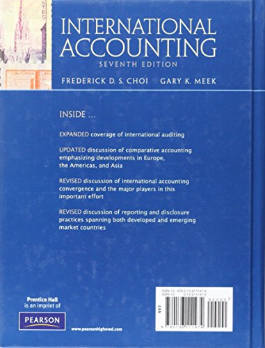 International Accounting (7th Edition)