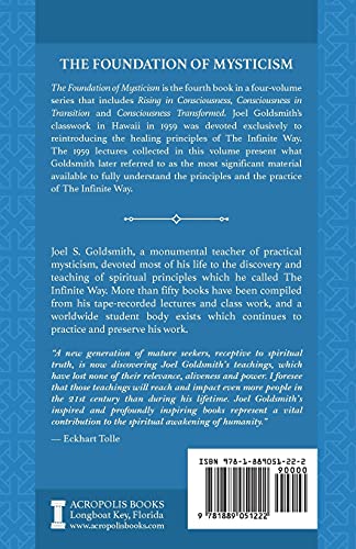 The Foundation of Mysticism: Spiritual Healing Principles of The Infinite Way