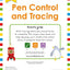 Wipe Clean Workbook: Pen Control and Tracing (enclosed spira