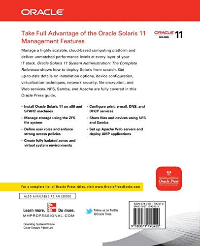 Oracle Solaris 11 System Administration The Complete Reference