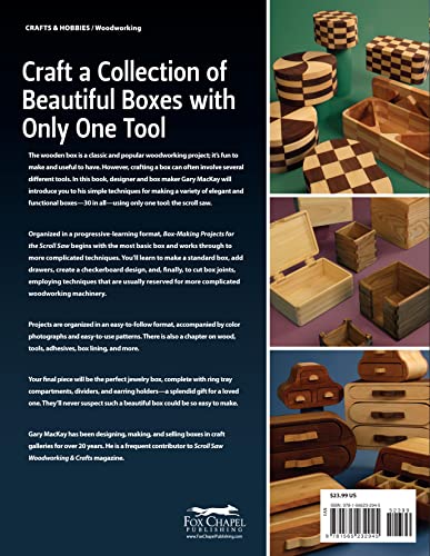 Box-Making Projects for the Scroll Saw: 30 Woodworking Proje