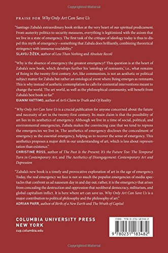 Why Only Art Can Save Us: Aesthetics and the Absence of Emergency