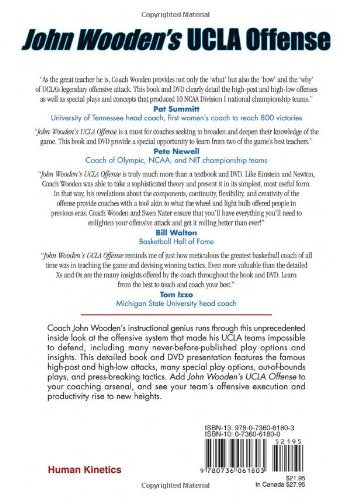 John Wooden's UCLA Offense: Special Book/DVD Package