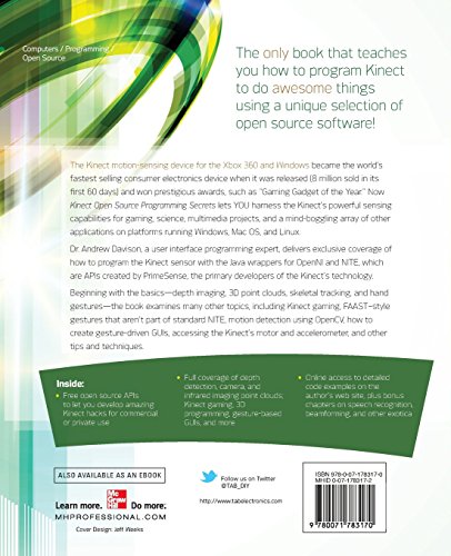 Kinect Open Source Programming Secrets: Hacking the Kinect with OpenNI, NITE, and Java