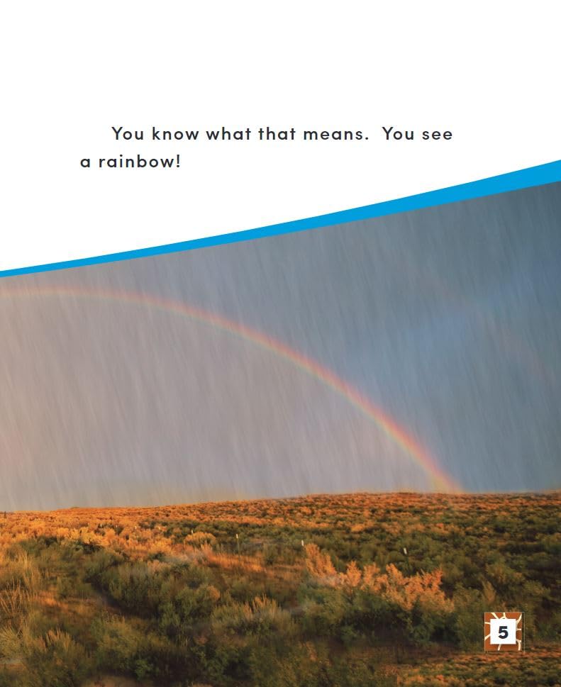 Teacher Created Materials - Science Readers: Content and Literacy: Light Makes a Rainbow - Grade 1 - Guided Reading Level H