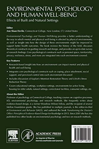 Environmental Psychology and Human Well-Being: Effects of Built and Natural Settings