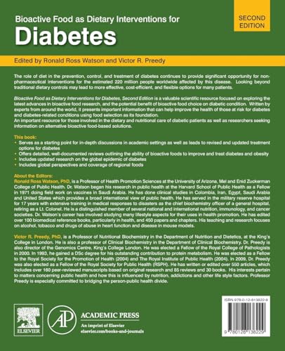 Bioactive Food as Dietary Interventions for Diabetes: Bioactive Foods in Chronic Disease States