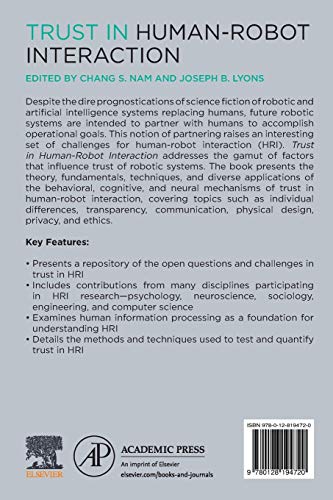 Trust in Human-Robot Interaction