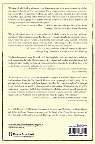 Wealth and Poverty in Early Church and Society (Holy Cross Studies in Patristic Theology and History) — back cover