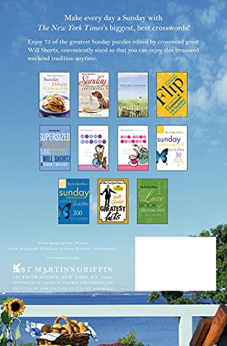 The New York Times Forever Sunday Crosswords: 75 Puzzles from the Pages of The New York Times
