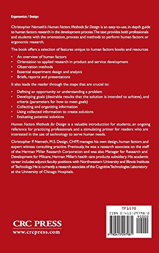 Human Factors Methods for Design
