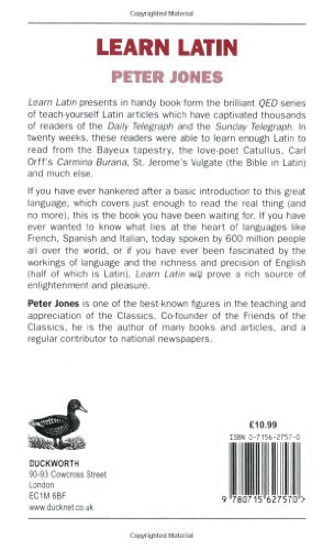 Learn Latin: The Book of the 'Daily Telegraph' Q.E.D.Series (Greek and Latin Language)