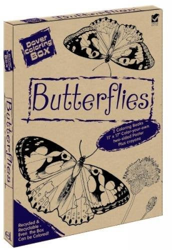 Dover Coloring Box -- Butterflies (Dover Fun Kits)