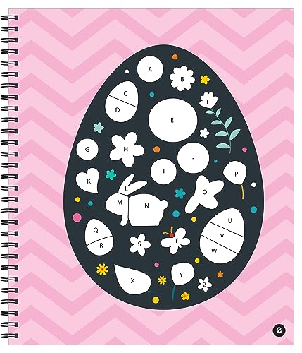 Brain Games - Sticker by Letter: Happy Easter!