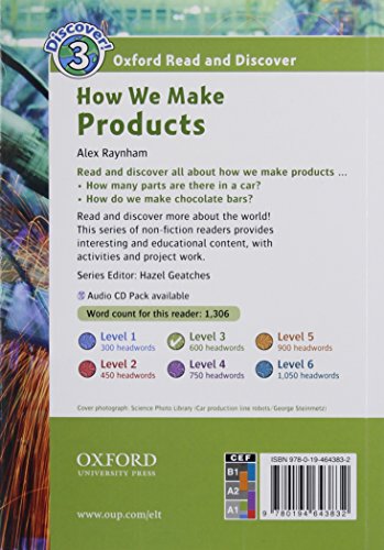 Read and Discover Level 3 How We Make Products
