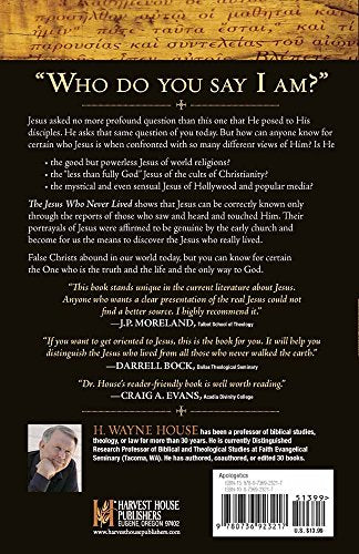 The Jesus Who Never Lived: Exposing False Christs and Finding the Real Jesus