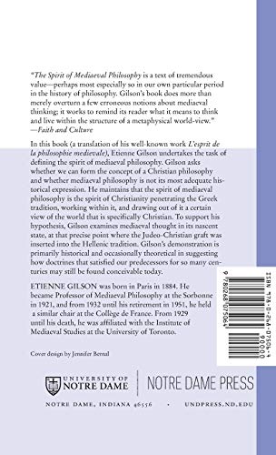 Spirit of Mediaeval Philosophy, The