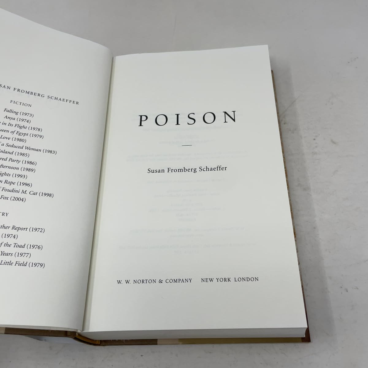 Poison: A Novel