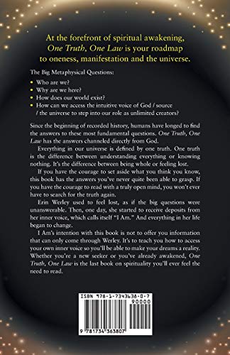 One Truth, One Law: I Am, I Create by Werley, Erin