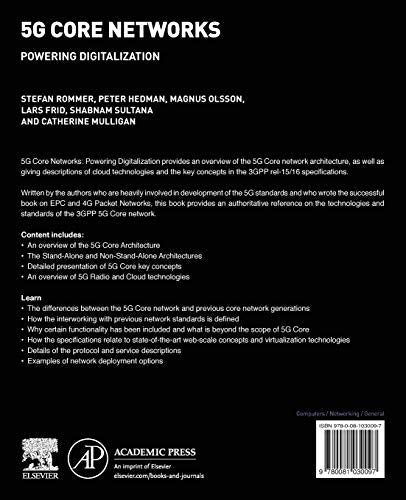 5G Core Networks: Powering Digitalization