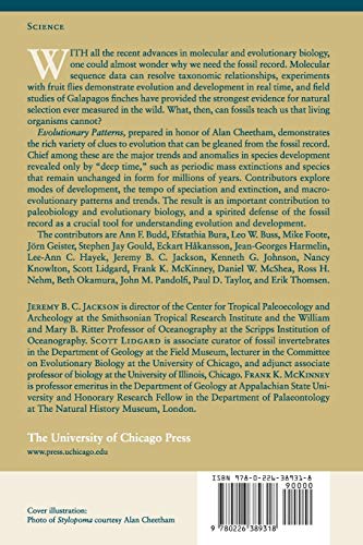 Evolutionary Patterns: Growth, Form, and Tempo in the Fossil Record