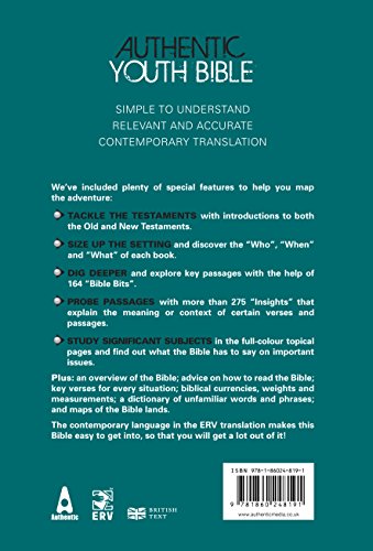 ERV Authentic Youth Bible Teal (Easy Read Version) (Bible Easy Read Version)