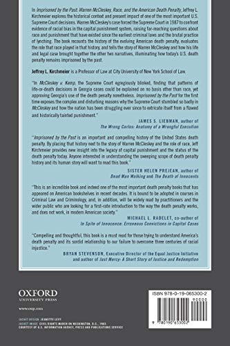 Imprisoned by the Past: Warren McCleskey, Race, and the American Death Penalty