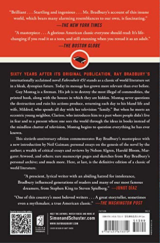 Fahrenheit 451 — back cover