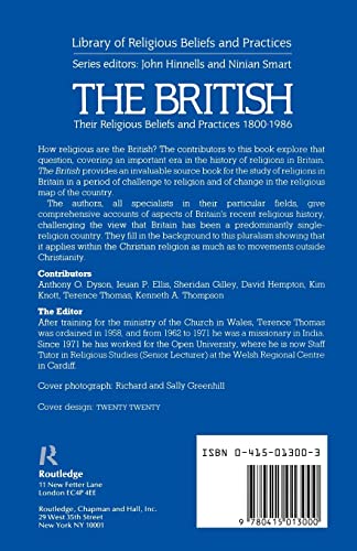 The British: Their Religious Beliefs and Practices 1800-1986 (The Library of Religious Beliefs and Practices)
