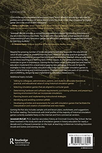 Gaming the Past: Using Video Games to Teach Secondary History