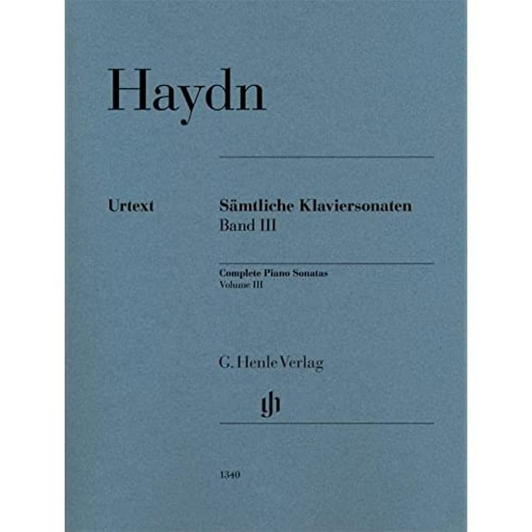 Haydn, Joseph - Complete Piano Sonatas Volume III (Multilingual Edition)