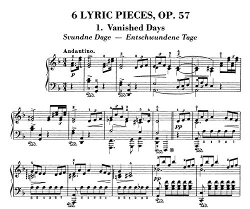 Complete Lyric Pieces for Piano (Dover Classical Piano Music)