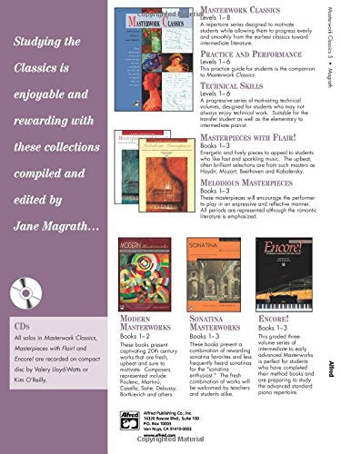 Masterwork Classics: Level 5, Book & Online Audio — back cover