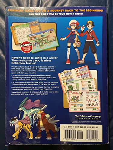 Pokemon HeartGold & SoulSilver: The Official Pokemon Johto Guide & Johto Pokedex: Official Strategy Guide (Prima Official Game Guide)