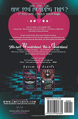 Allisons Adventures in Underland: A Dark Reverse Harem Romance (Harem of Hearts)