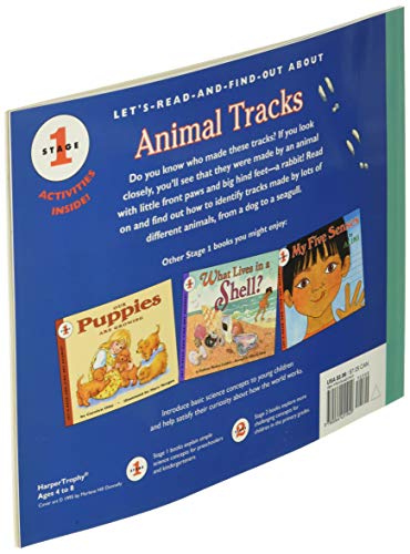 Big Tracks, Little Tracks: Following Animal Prints (Let's-Read-and-Find-Out Science, Stage 1)