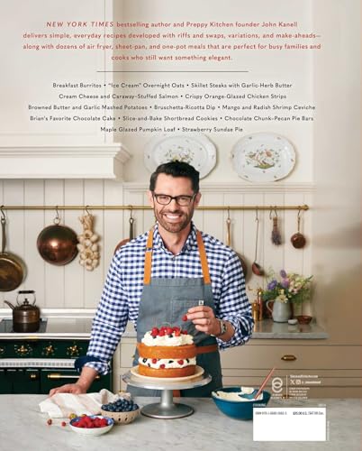 Preppy Kitchen Super Easy: 100 Simple and Versatile Recipes (The Preppy Kitchen Series) — back cover