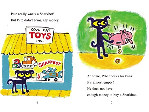Pete the Cat Saves Up (I Can Read Level 1)