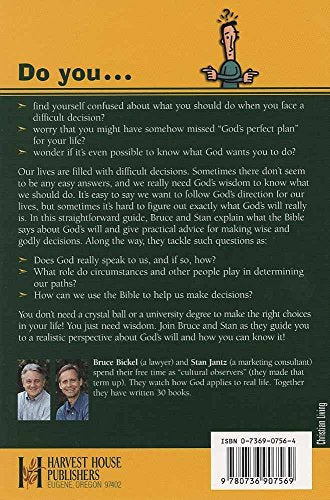 Bruce And Stan's Pocket Guide to Knowing God's Will: A User-Friendly Approach (Bruce and Stan's Pocket Guides)