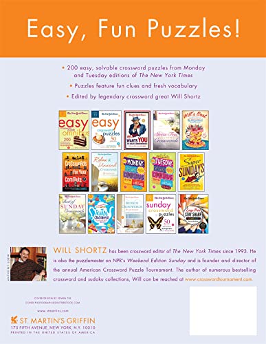 The New York Times Easy Crossword Puzzle Omnibus Volume 10: 200 Solvable Puzzles from the Pages of The New York Times