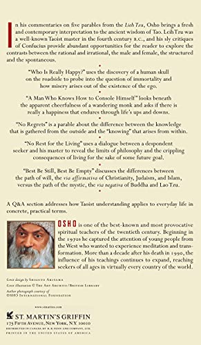 Tao: The Pathless Path — back cover
