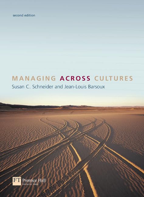 Managing Across Cultures by Schneider, Susan C.