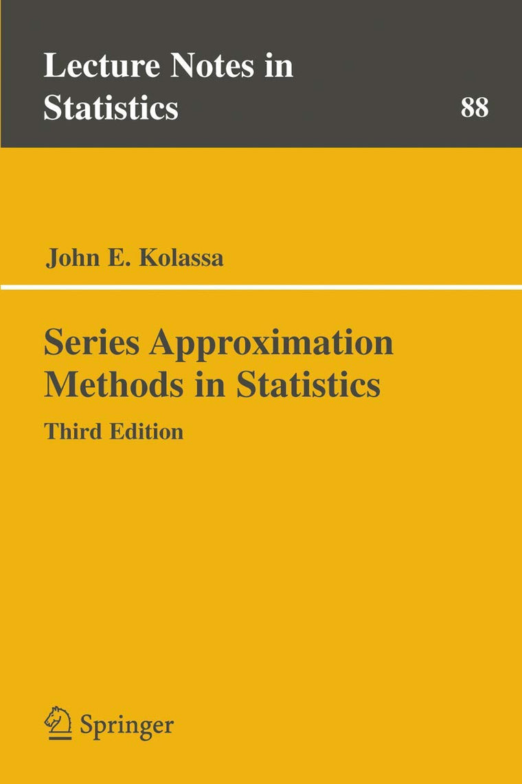 Series Approximation Methods in Statistics (Lecture Notes in Statistics, 88)